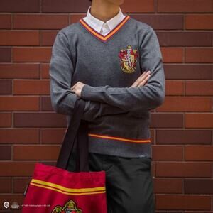 HARRY POTTER Gryffindor Warner Brothers school uniform pullover sweater M